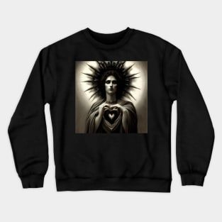 Gothic sacred heart Crewneck Sweatshirt